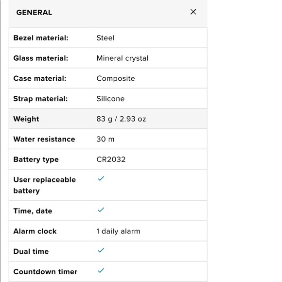 🤿💦SUUNTO CORE Blue Crush Watch Unisex🤿💦 ~new extra battery included - Picture 7 of 10